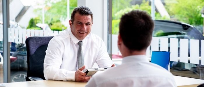 Dealer staff