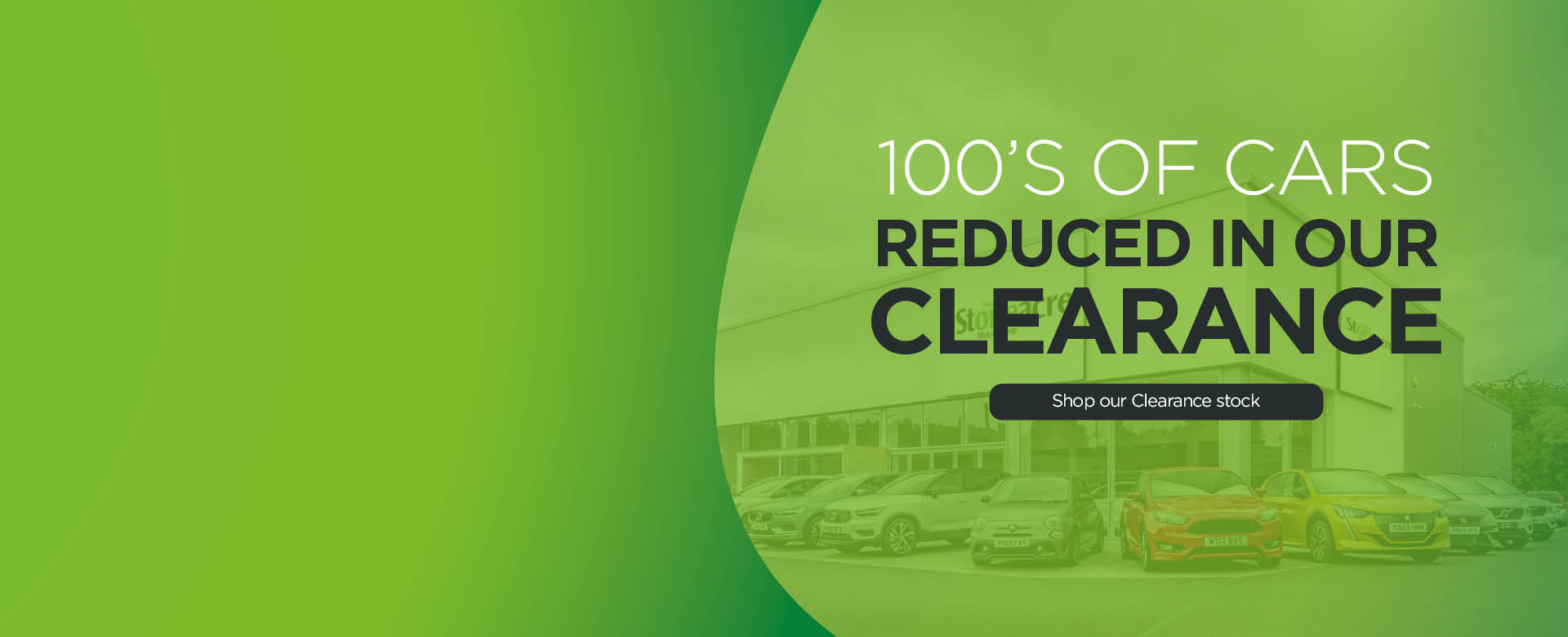 Clearance Cars at Stoneacre