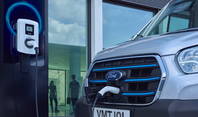 Ford Pro Charging depot charging