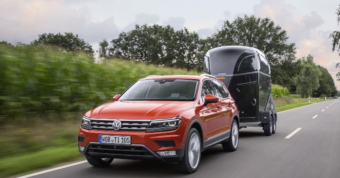 Volkswagen Tiguan towing capacity