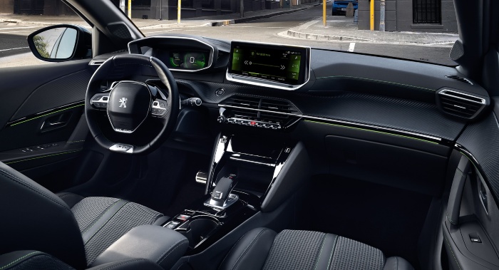 Peugeot e-208 Interior