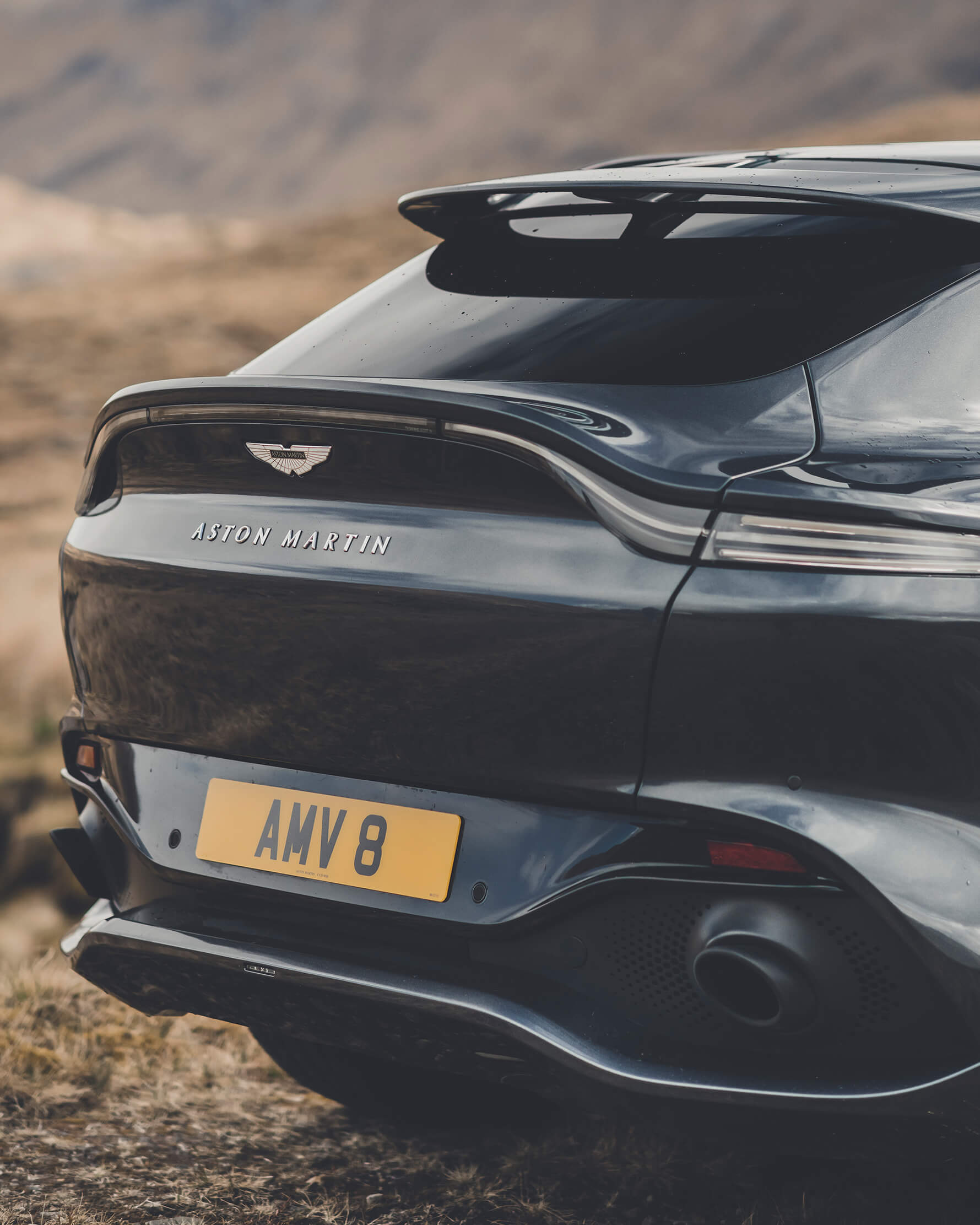 New Aston Martin DBX rear
