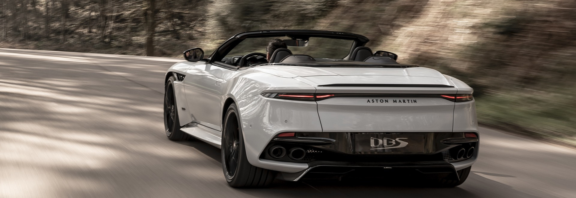 Aston Martin DBS Volante road