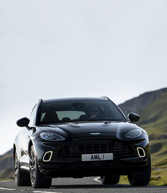 New Aston Martin DBX banner