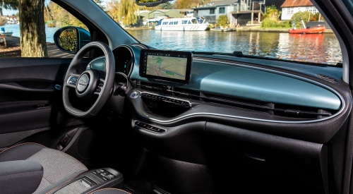 New Fiat 500e Interior