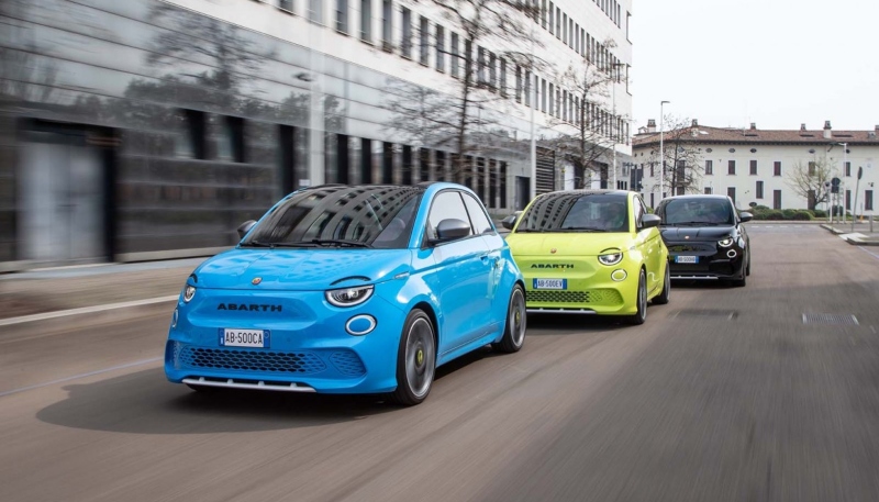 Used Abarth 500e Colours