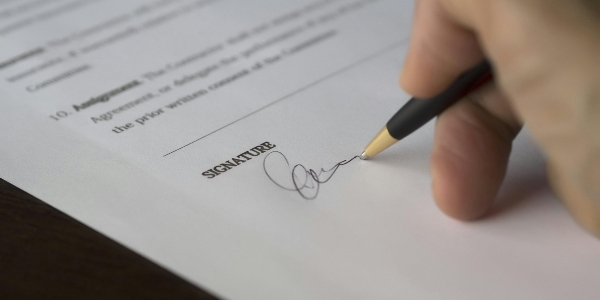 Young Driver Car Finance Paperwork