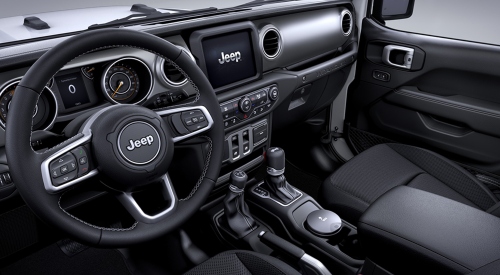 New Jeep Wrangler Interior