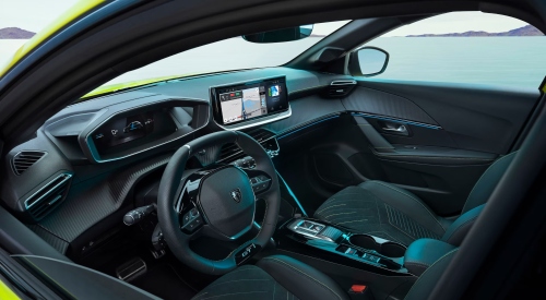 New Peugeot 208 Hybrid Interior