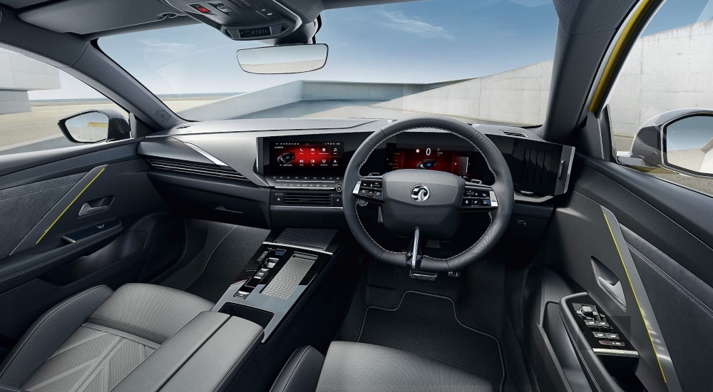 New Vauxhall Astra Electric Interior