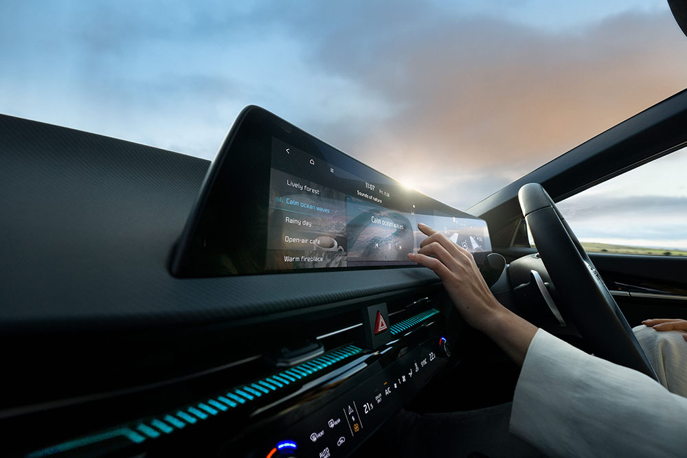 New Kia EV6 infotainment