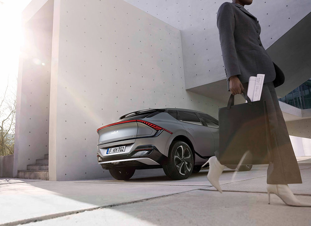 New Kia EV6 rear
