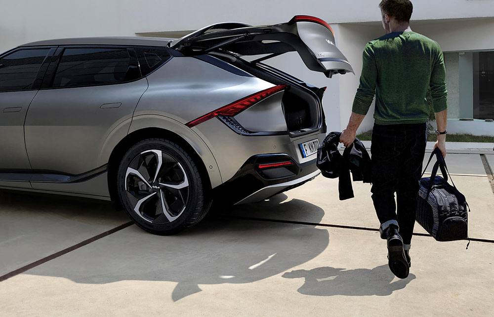 New Kia EV6 boot