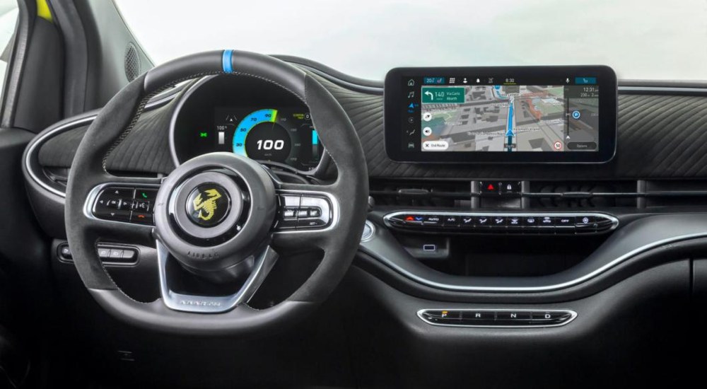 New Abarth 500e Cabrio Interior