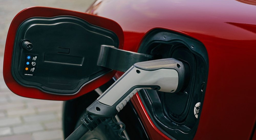 All-Electric Ford Mustang Mach-E Charging