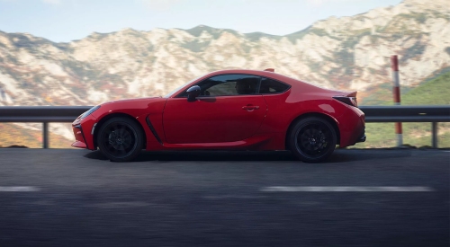 GR86 in Ignition Red