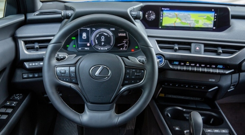 New All-Electric Lexus UX Interior