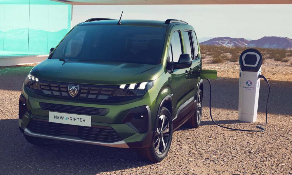 New Peugeot E-Rifter Range