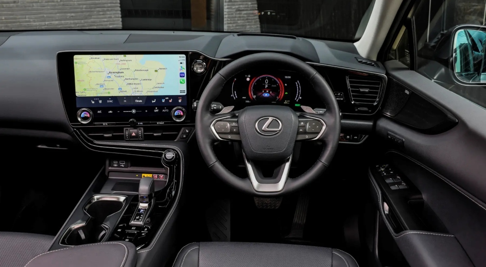New Lexus NX Self-Charging Hybrid Interior