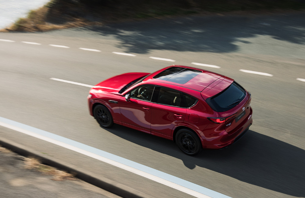 New Mazda CX-60 in red