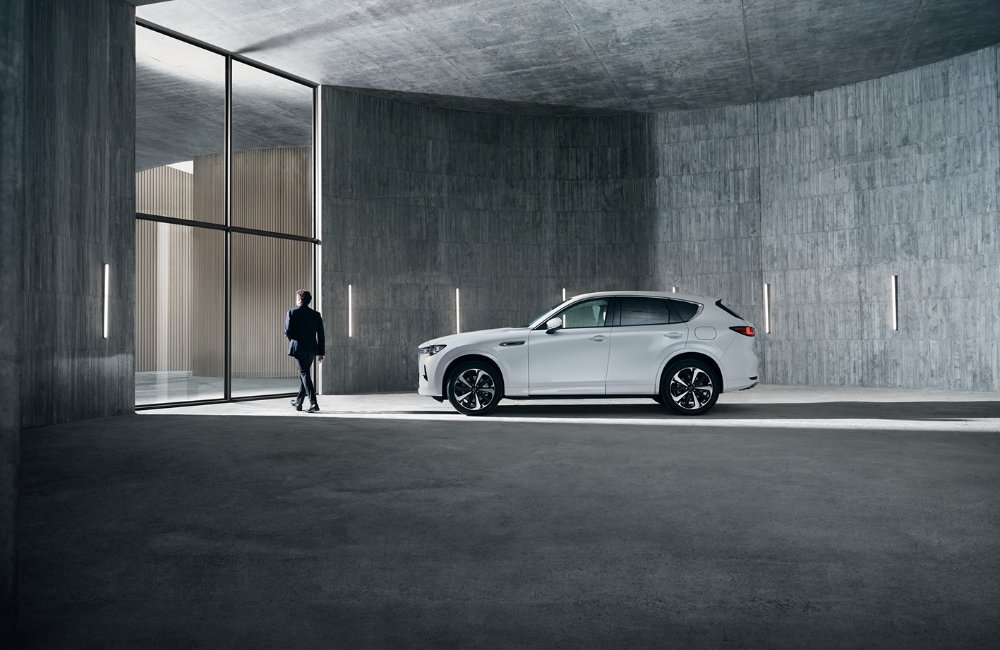 New Mazda CX-60 in white