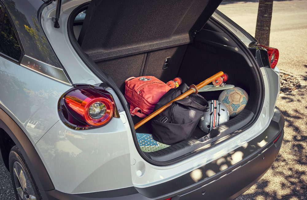New Mazda MX-30 boot