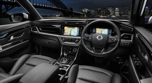 New KGM Korando Interior