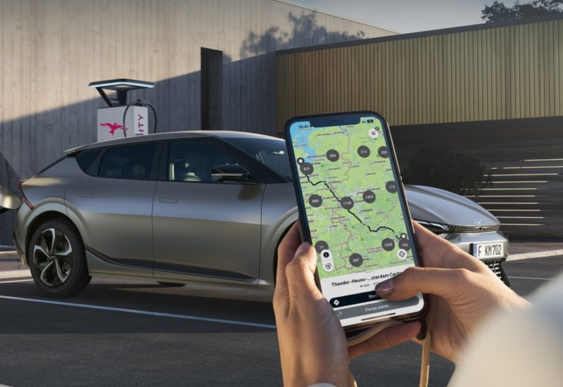 The Kia Charge Service App