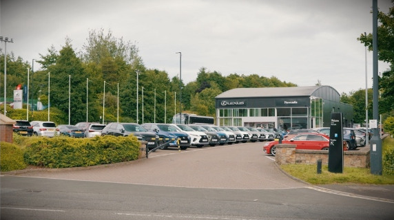 Newcastle Lexus dealership front