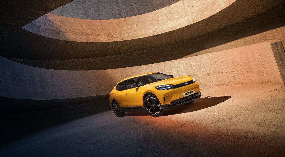 All-Electric Ford Capri Model All-Electric Ford Capri Model