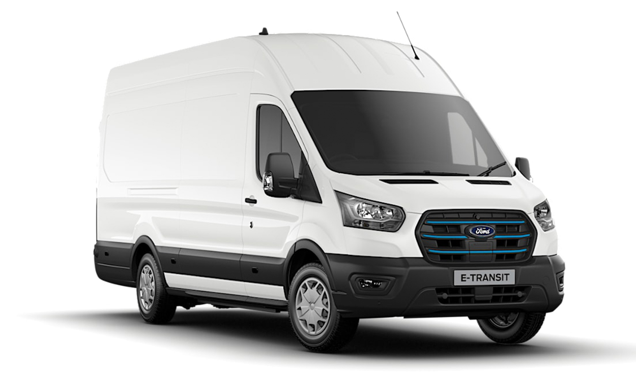 Ford E-Transit 198kW 68kWh H3 Leader Van Auto