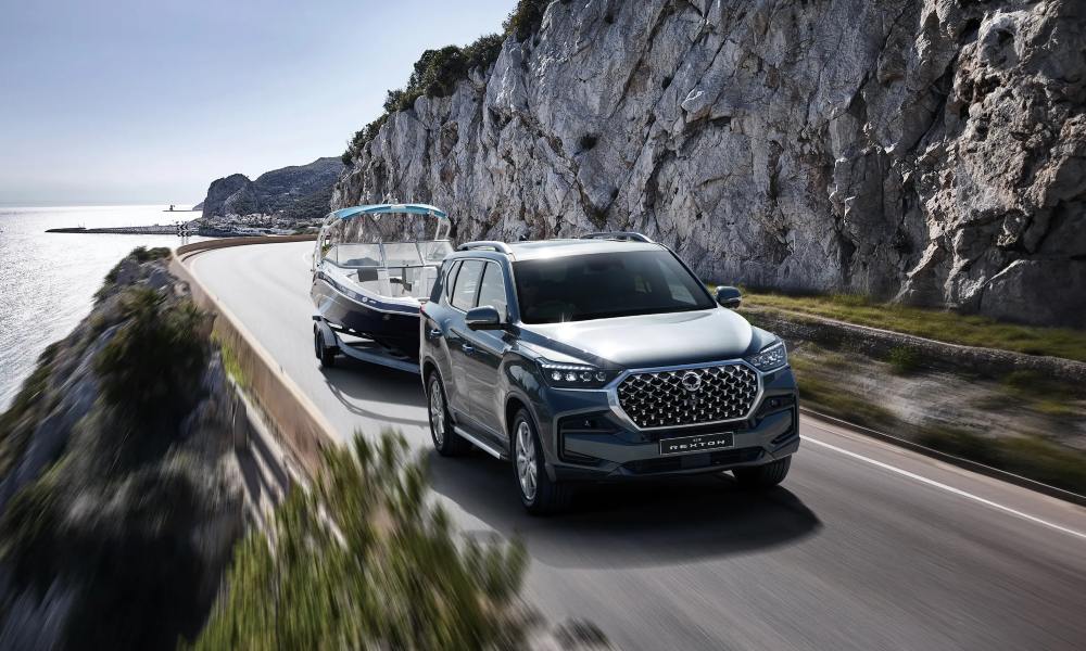 New KGM Rexton Towing Capacity