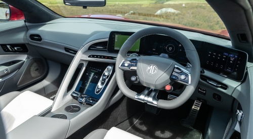 New MG Cyberster Interior