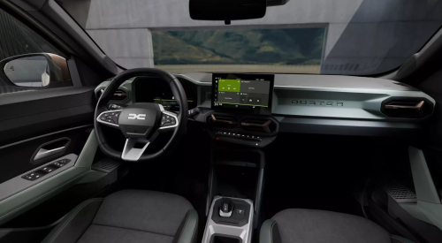 New Dacia Duster Hybrid Interior