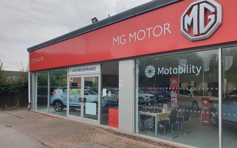 Buy MG Cars on Motability