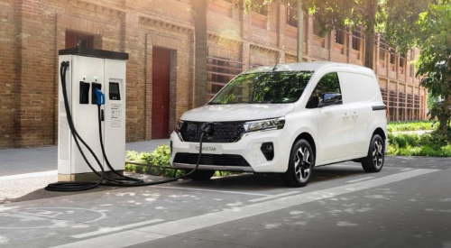 Electric Nissan Van Townstar