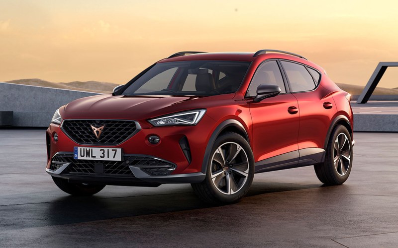 Red CUPRA Formentor