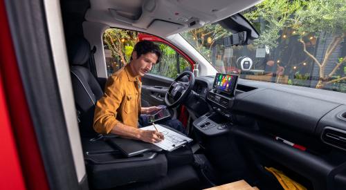 New Citroen Berlingo Panel Van Interior
