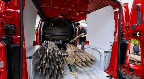New Citroen Dispatch Van Loading