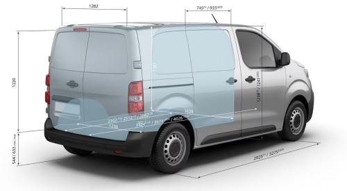 New Citroen Dispatch Sizes