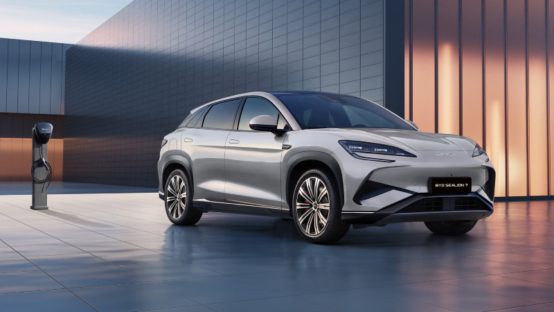 BYD Sealion 7 charging, battery & range