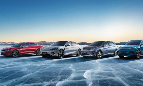 BYD new car range