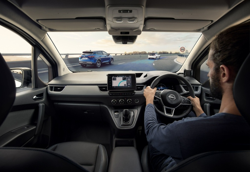 New Nissan Townstar EV Interior