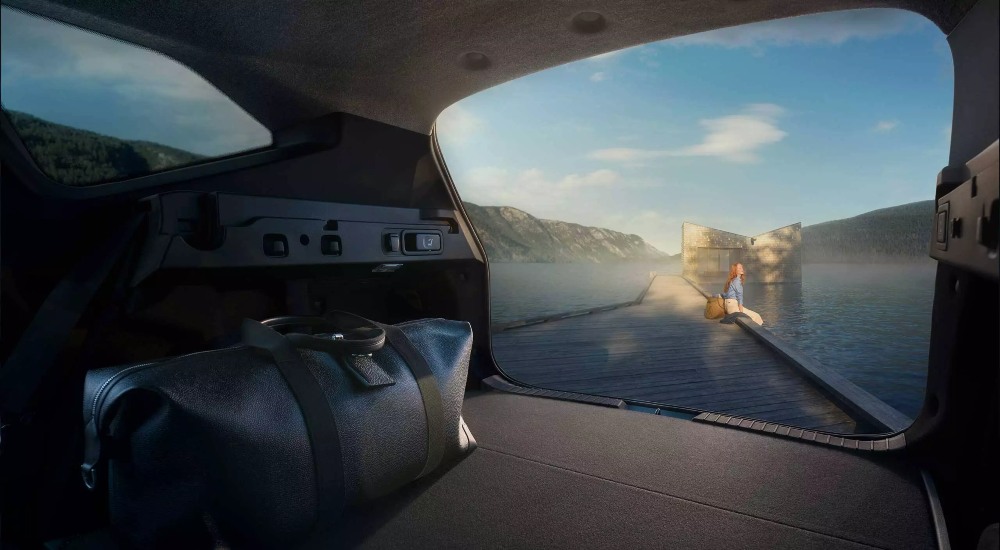 New Dacia Bigster Hybrid Boot Space