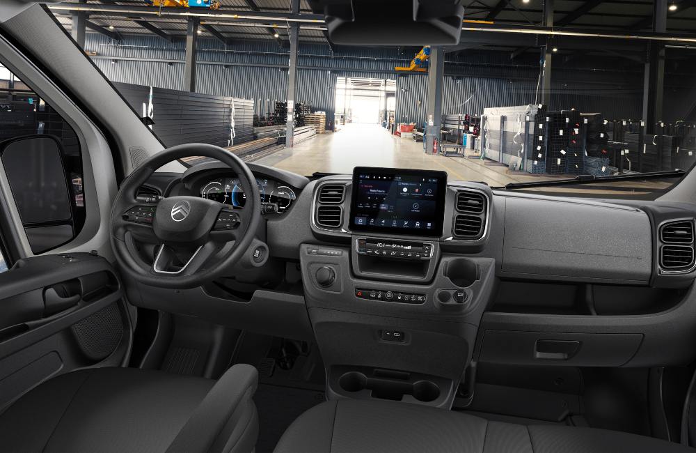 New Citroen e-Relay Van Interior