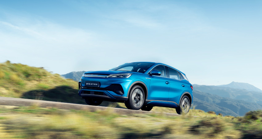 BYD Motability at Stoneacre; BYD Atto 3