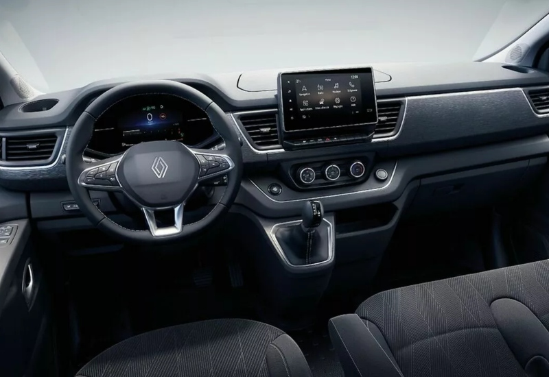 New Renault Trafic Van Interior