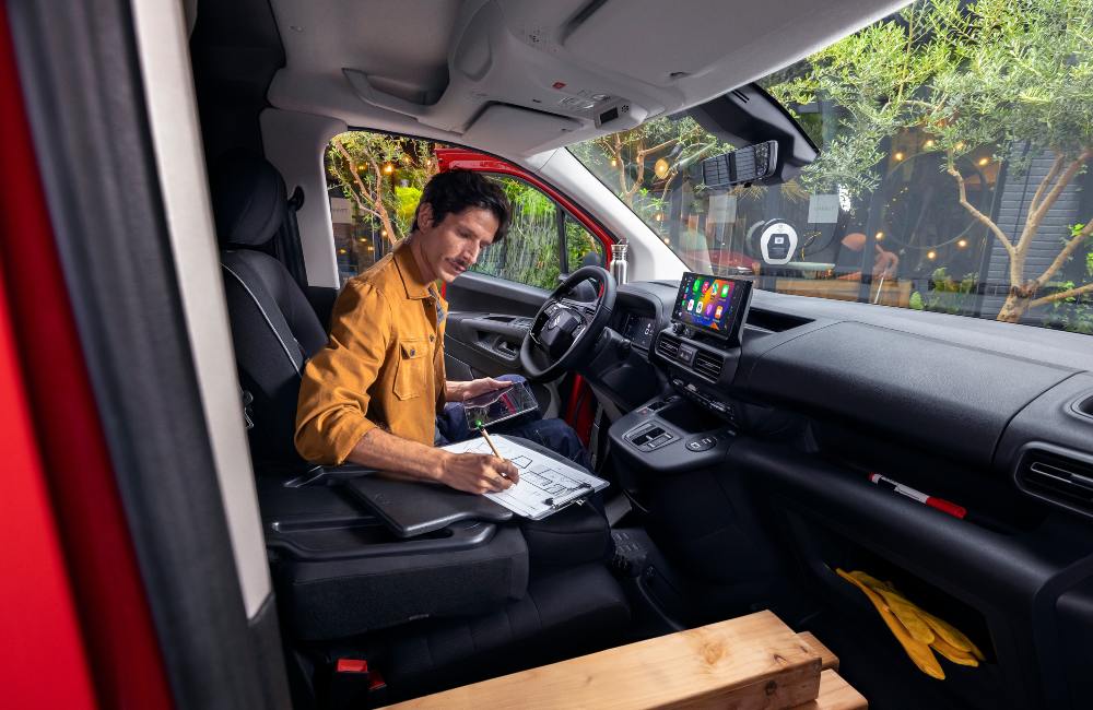 New Citroen e-Berlingo Panel Van Interior