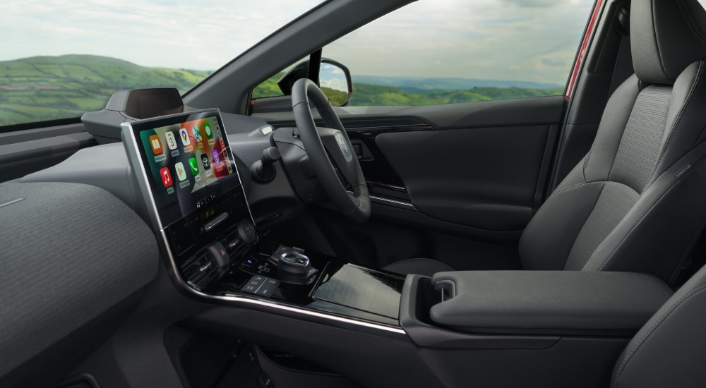 All-Electric Toyota bZ4X Interior