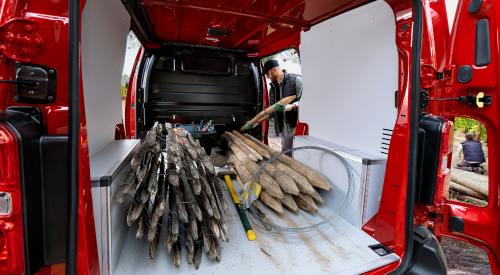 New Citroen e-Berlingo Cargo Space